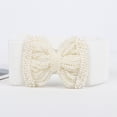 thumbnail image 3 of Pearl Imitation Belt with Bow Elastic Waistband Belts Nylon Belt Bag for Women Fashion Belts for Men Buckle Style Leather under Belt X Belt Belt Buckles Men Western Cowboy Wing Belt Dressy, 3 of 3
