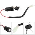 FCIgnition Switch Set,2 PCs Ignition Switch Lock and Key Set for E