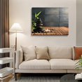 thumbnail image 6 of Zen Wall Art Stacked Rocks Yoga Feng Shui Painting Printed On Canvas Meditation Posters Prints Artwork Bedroom Wall Decor for Living Room Bathroom Home Decor 11x14 poster frame wall art, 6 of 6