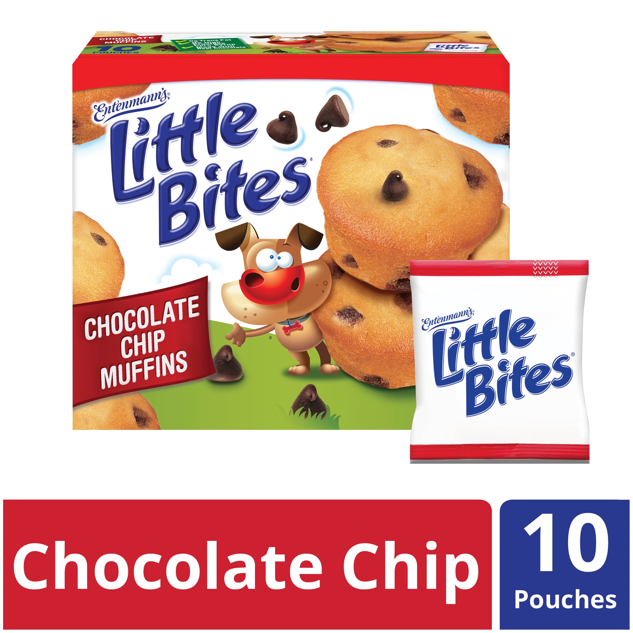 Entenmann's Little Bites Chocolate Chip Mini Muffins made with Real