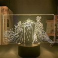thumbnail image 3 of Luz de noche LED 3D Anime Overlord Ainz Ooal Gown/albedo/shalltear Bloodfallen para decoración de dormitorio Luz Manga Regalo de cumpleaños Luz de noche Overlord Led 3D L, 3 of 5