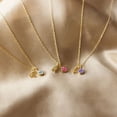 thumbnail image 4 of Collier Rune Tridimensionnel des Douze Constellations, Luxe Léger, Couleur, Collier Pierre de Naissance en Strass, Collier en Acier Inoxydable, 4 of 6