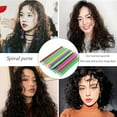 thumbnail image 1 of Varilla de permanente de pelo en espiral larga de plástico herramientas de rodillos para rizador de peluquería, 1 of 9