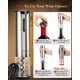 thumbnail image 3 of Abridor de Vino Eléctrico Tomentific de Acero Inoxidable Recargable, 3 of 9