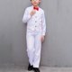 thumbnail image 2 of Odeerbi Chicos 4 Pcs Caballero Traje Formal Vestido Camisa + Traje Pantalones + Chaleco + Corbata Escenario Rendimiento Trajes Conjunto, 2 of 4