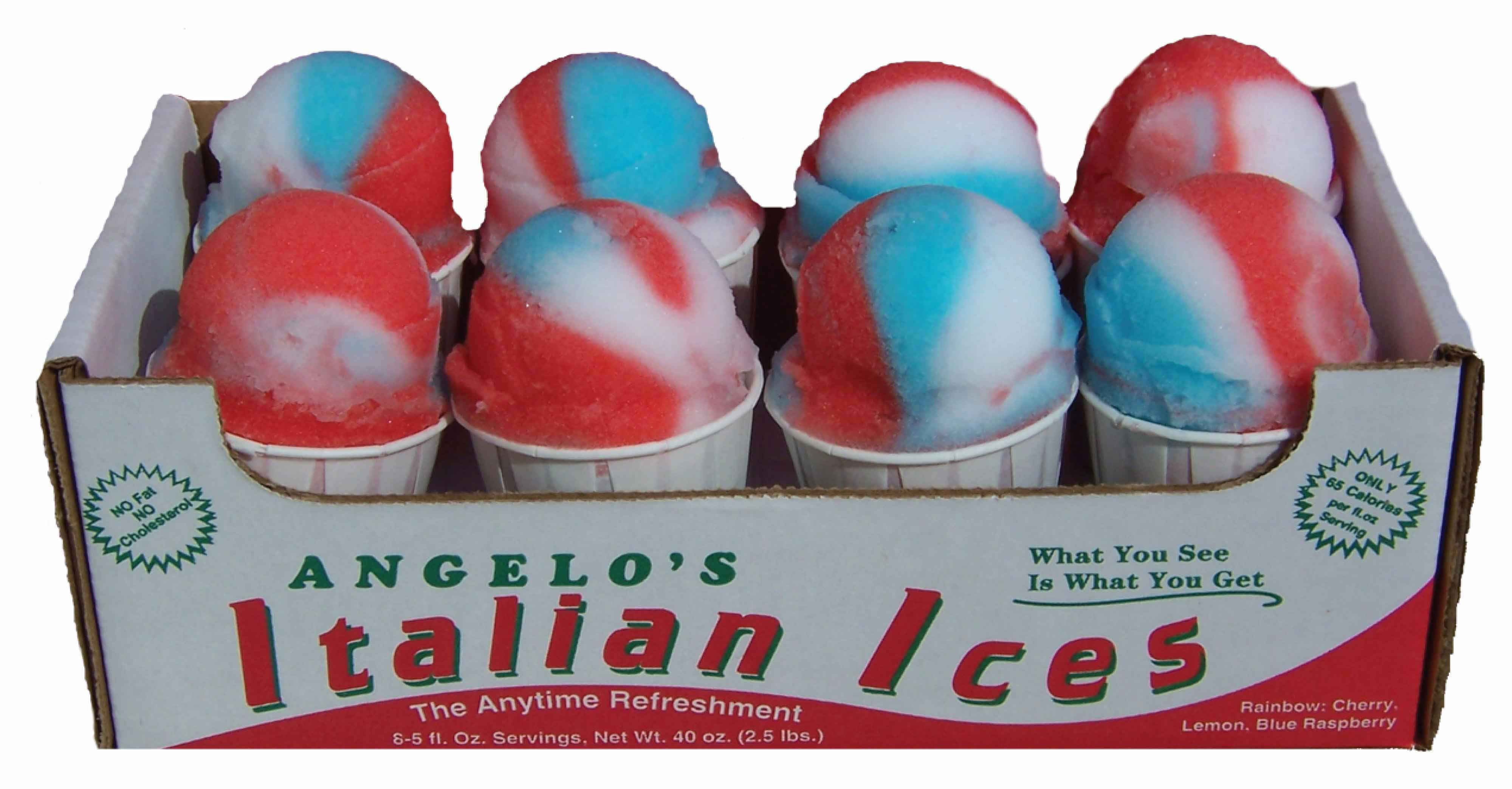 rainbow water ice