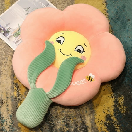

Flower Pillow Flower Shaped Throw Pillow Cushion Flower Floor Pillow Seating Cushion Cute Room Decor & Plush Pillow For Bedroom Sofa Chair