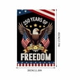 thumbnail image 4 of 250 Anniversary USA Flag Garden Flag Patriotic Banner Double-Sided with Eagle Design, 1776-2026 Commemorative 12*18in A, 4 of 5