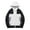 White, variant on AherBiu Womens Rain Jacket with Hood Trendy Plus Size Lightweight Waterproof Windbreaker with Pockets Outdoor Color Block Raincoat