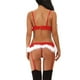 thumbnail image 3 of Ropa interior de Navidad Mujer Santa Correa Ropa de dormir Conjunto de camisola de encaje de malla sexy, L kenally XX000065-03, 3 of 7