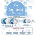 thumbnail image 6 of Last Toast on the Coast Bachelorette Party Decorations Coastal Backdrop Blue Balloon Garland Arch Kit for Women Nautical Beach Bach Bachelorette Bridal Shower Wedding Party Supplies, 6 of 7