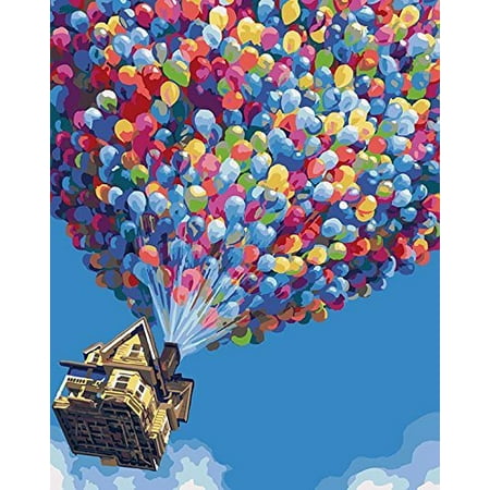 DoMyArt DIY Oil Painting Paint by Number- Pixar UP-Main Theme 16X20 Inch - image 1 of 1