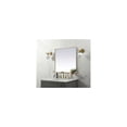thumbnail image 3 of Metal Frame Square Mirror 42 inch in Brass, 3 of 4