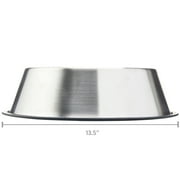 Vibrant Life Stainless Steel Jumbo Dog Bowl, Small