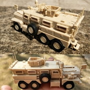 Limei Military 6X6 Puma Truck DIY Model Toy 1:72 Scale Pretend Play Armored Army Vehicle Toy Car Great Gift For Children Boys Girls