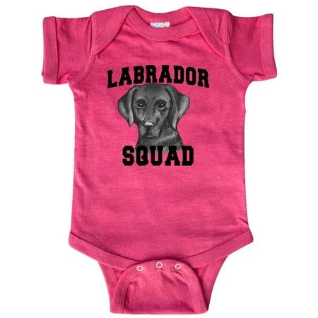 

Inktastic Dog Labrador Squad Gift Baby Boy or Baby Girl Bodysuit