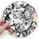 thumbnail image 2 of Paquete de pegatinas con forma de perro Malamute de Alaska, 50 unidades, dibujos animados, impermeab, 2 of 2