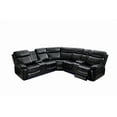 thumbnail image 6 of Power Reclining Sectional Sofa with Built-In Bluetooth Speakers & LED Light Strip for Home Theater Comfort in Sleek Black, 6 of 6