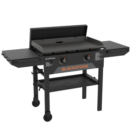 Blackstone Original 28” Omnivore Griddle with Hard Cover and Dual Side Shelves with Blackstone BAR System