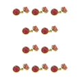 thumbnail image 3 of Minnieouse Pendientes de tuerca para mujer, regalos de joyería, estilo sencillo, elegantes, para chicas jóvenes, pendientes de tuerca, adorno de tipo 11 10piezas, 3 of 6