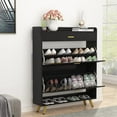 thumbnail image 5 of PAKASEPT 5-Tier Black Shoe Storage Cabinet,18-24 Pair Shoe Rack Organizer with Drawers for Entryway, Bedroom, Hallway,, 5 of 7