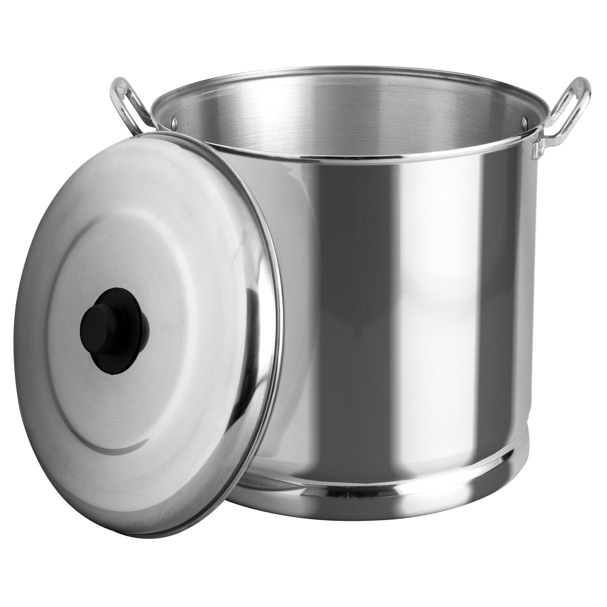 Vasconia 16-Quart Aluminum Steamer Pot with Glass Lid photo 4