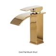 thumbnail image 2 of Xingzhi Hot Cold Adjustable Easy To Clean Bathroom Sink For Easy To Install gold short, 2 of 6