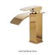 thumbnail image 5 of Yuarrent Grifo de cascada para lavabo Grifo para fregadero de lavabo en cascada multifuncional lujoso y fácil de limpiar Accesorios de baño oro corto, 5 of 6