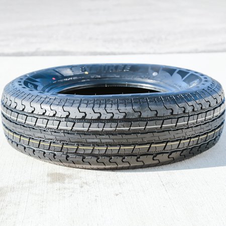 Roundrule Set of 4 Roundrule ST Hikee Semi-Steel ST225/75R15 225/75R15 117/112L E 10 Ply Trailer Tires Sansujyuku sansujyuku.com