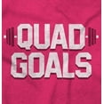thumbnail image 2 of Quad Goals Weightlifting Barbell Unisex Plus Fleece Graphic Hoodie Brisco Brands 2X, 2 of 5