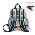thumbnail image 5 of FORMRS School Backpack with Front Zippered Pocket 12" Student Travel Daypack, Cartoon Cute Cat, 5 of 6