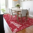 thumbnail image 6 of Addison Rugs Mayfield Washable Coastal Nautical Red Rectangle Rug, 2'6" x 3'10", 6 of 6