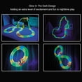thumbnail image 2 of Race Car Track Set Glow In Dark Changeable Flexible Soft Race Car Track Building Toys For Boys Girls, 2 of 5