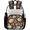 Multicolor 3, variant on Koala Orange Flowers Clear Backpack for Stadium Events, Transparent Backpacks See Through Plastic Bag for Concerts & Work, Spring