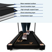 FYC 2.5HP Folding Treadmills for Home with Bluetooth & Incline, Portable Running Machine Electric Compact Treadmills Foldable for Exercise Home Gym Fitness Walking Jogging