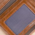 thumbnail image 3 of Vintage Men Leather Wallet Large Capacity Front Pocket Credit Card Holder RFID Blocking Bifold Wallet Practical Gift Brown, 3 of 4