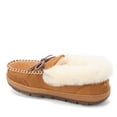 thumbnail image 6 of Fireside by Dearfoams Women's Gladstone Genuine Shearling Moccasin with Stitching, 6 of 8