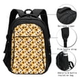 thumbnail image 3 of Easygdp Vintage Plaid Cute Sunflower Mochila para Laptop de Viaje con Puerto USB, Mochila para Laptop con Puerto de Carga USB para Mujeres y Hombres, 3 of 7