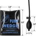 thumbnail image 2 of Car Air Wedge Pump Kit, 2 PCS Car Air Wedge Kit Come with 3 Tools, Useful Tool for Cabinet and Window Installation, Hanging Doors, Auto Repair, and Leveling Appliances 4 Pcs, 2 of 7