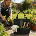 thumbnail image 4 of Hovmgk Gardening Tool Storage Bag, Oxford Cloth Garden Organizer with Multi-Pocket Design, Sturdy Heavy Duty Gardening Tote for Outdoor Tools & Equipment Storage, 4 of 6