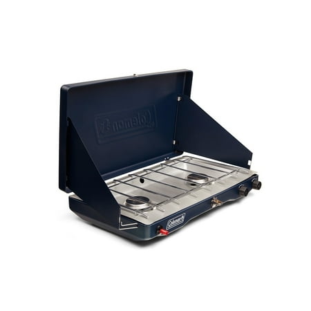 Coleman Classic 3-in-1 Camping Stove, 2 Burners, Blue Nights