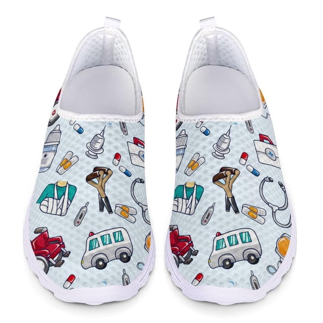 Nuestras zapatillas para correr están hechas de material EVA de alta calidad como suela. Adopta el diseño de malla superior, que puede ampliar las características agradables para la piel y transpirabl