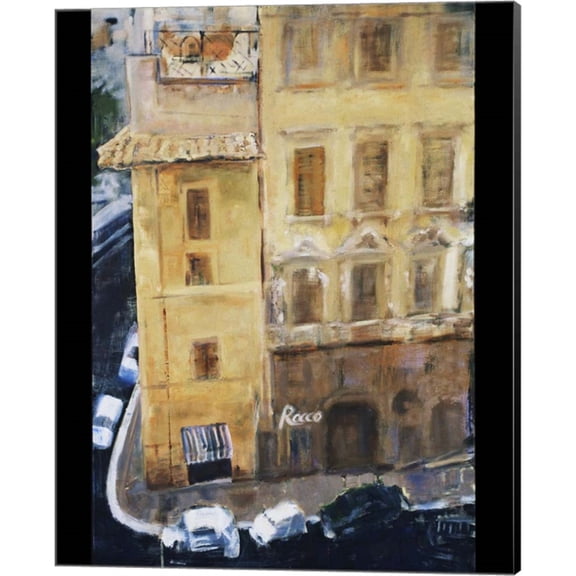 Great Art Now Italian Street Corner by Susanne Marie, Canvas Wall Art, 16W x 20H