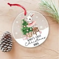 thumbnail image 4 of First Christmas Ornament 2025, Acrylic Keepsake with Personalized Year for Christmas Tree Decoration(A), 4 of 6