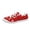 Red, variant on Willtoo Women’s Christmas Print Canvas Sneakers, Low Top Lace Up Holiday Casual Shoes Lightweight Non Slip Walking Footwear