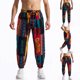 thumbnail image 1 of Ceisia Men's Ethnic Geometric Print Casual Pants Relaxed Tapered Fit with Elastic Drawstring Waist Gifts, 1 of 9