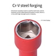 thumbnail image 3 of 1000V /2Inch Individual Insulated Sockets Spanner Insert Tool Hexagon 8-32mm 14mm, 3 of 9