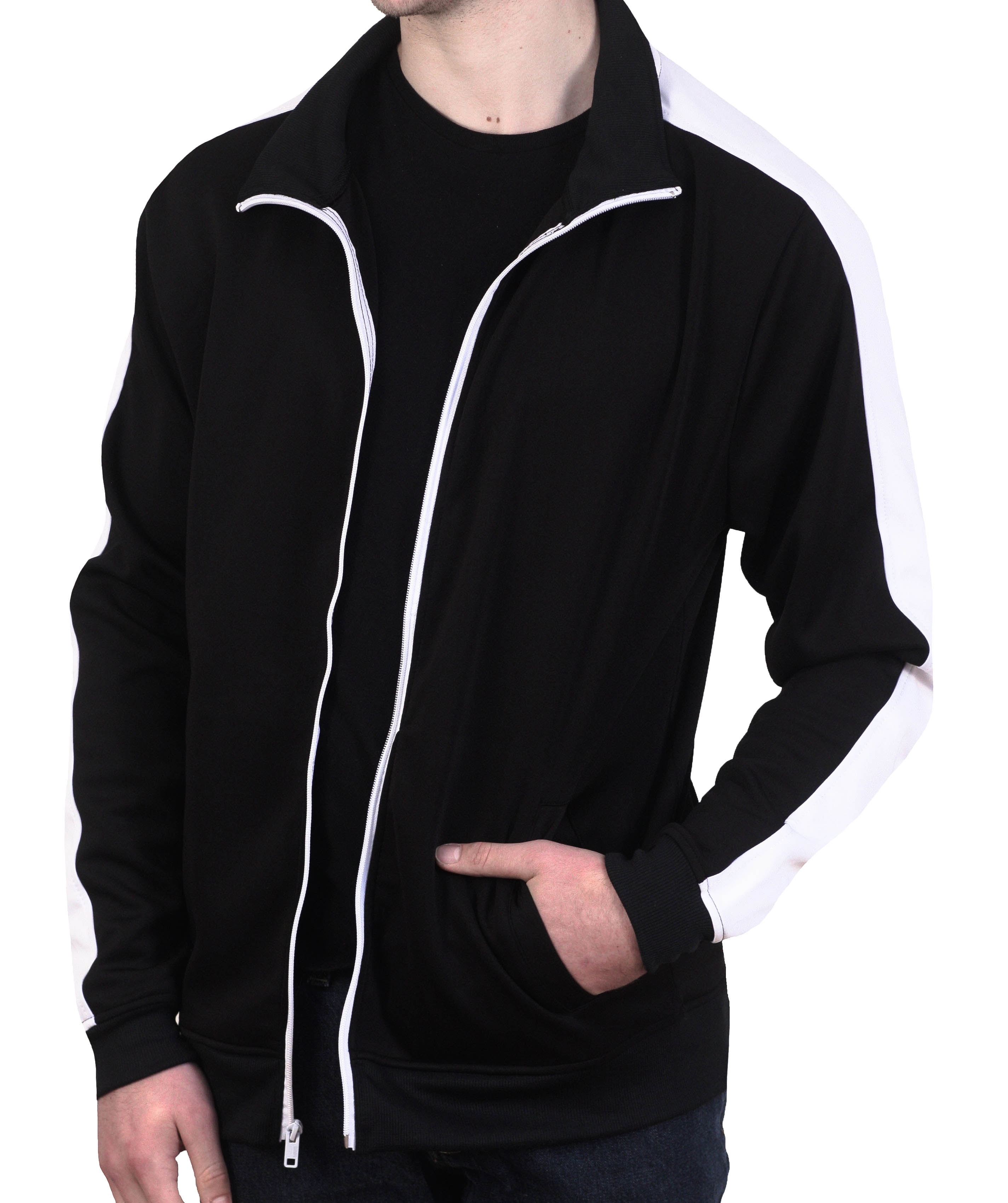 Bleecker & Mercer bleecker & mercer basic color block track jacket