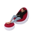 thumbnail image 5 of Sofá inflable para adultos, conjunto de dos piezas con pedal flocado, sofá reclinable, sofá inflable para ocio, 5 of 5