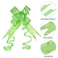 thumbnail image 4 of Uxcell 2.8inch Pull Bows Present Wrapping String Bows Ribbon Gold Thread Style Green 40 Pack, 4 of 6